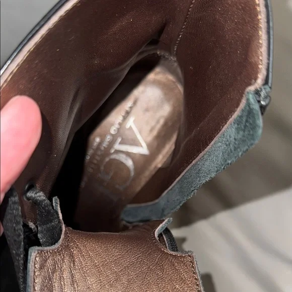 AGL Black Leather Women’s Boots 37 - Picture 5 of 7